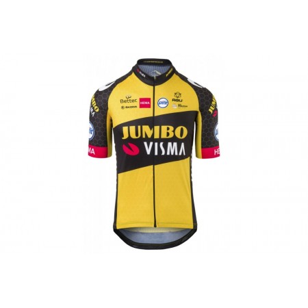 Maglia 2021 Team Jumbo-Visma N005 Manica Corta